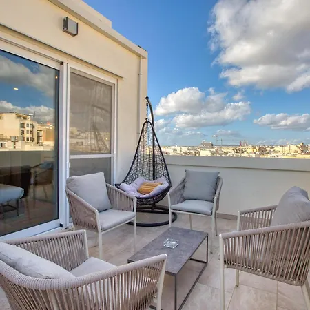 Apartmán Stella Maris - 'star Of The Sea' Penthouse-sliema *