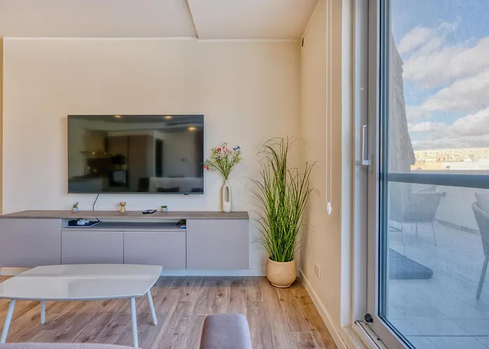 아파트 Stella Maris - 'star Of The Sea' Penthouse-sliema