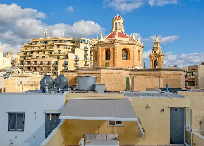 Stella Maris - 'star Of The Sea' Penthouse-sliema 아파트 슬리에마