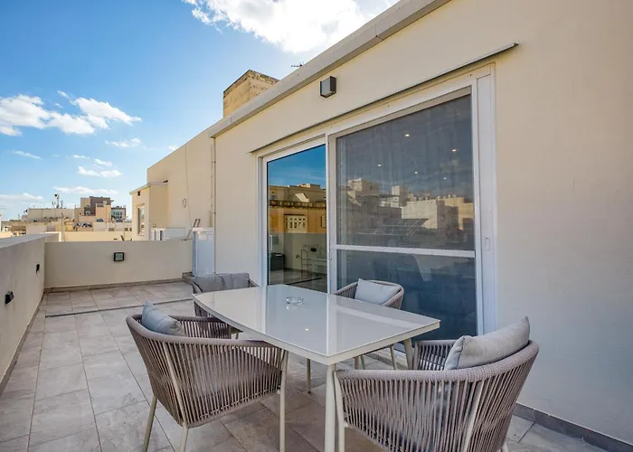 Stella Maris - 'star Of The Sea' Penthouse-sliema * 슬리에마