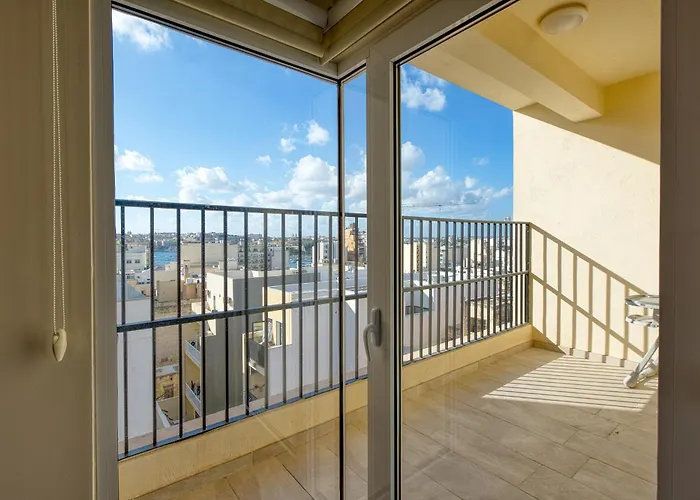 Stella Maris - 'star Of The Sea' Penthouse-sliema 아파트