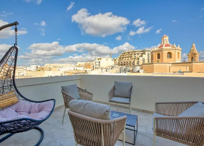 아파트 Stella Maris - 'star Of The Sea' Penthouse-sliema 슬리에마