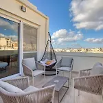아파트 Stella Maris - 'star Of The Sea' Penthouse-sliema *